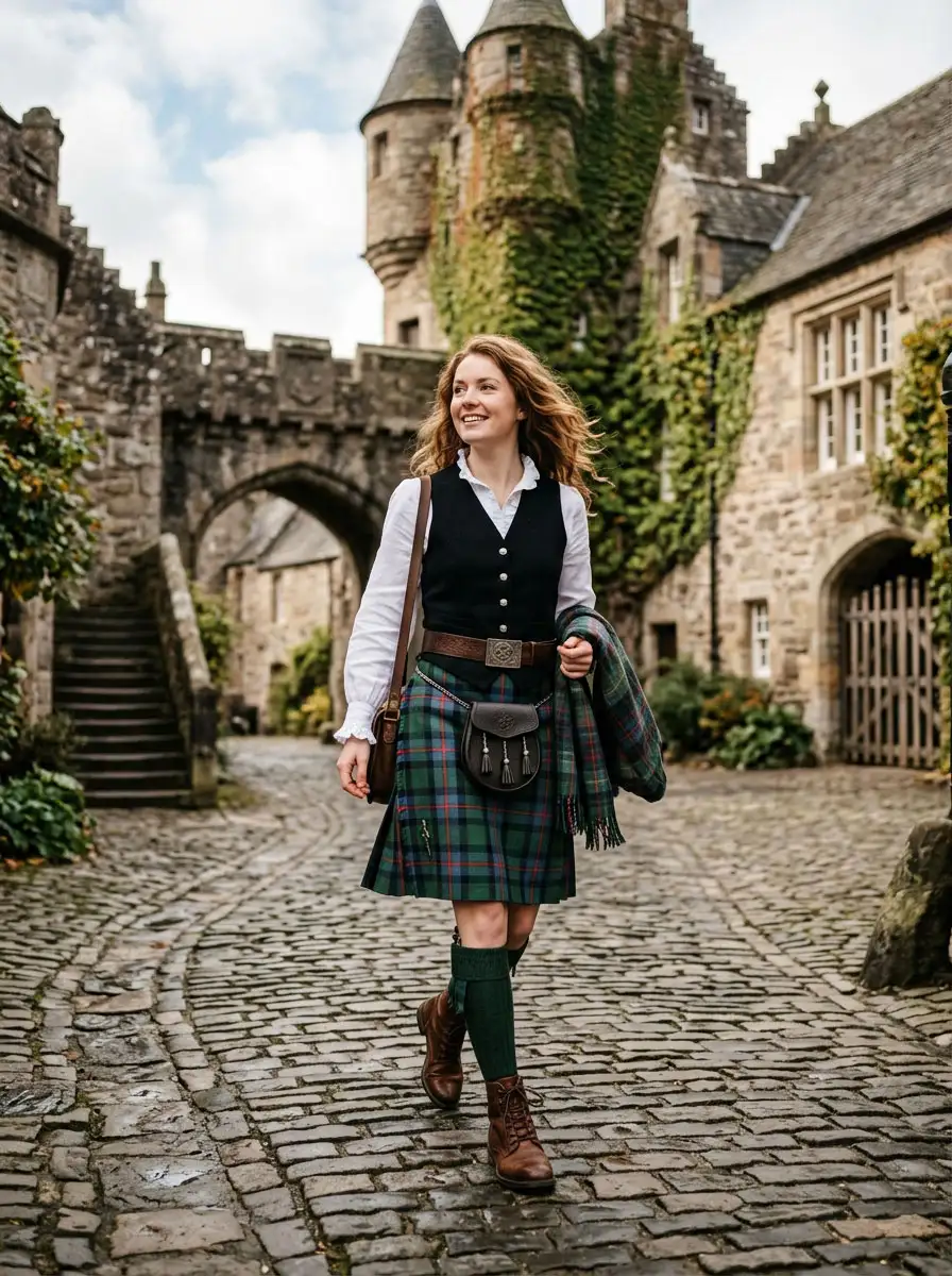 Womens Billie Kilt