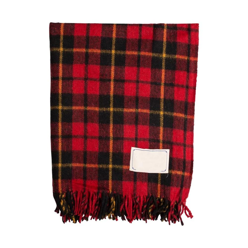 Wool Tartan Knee Blanket - 36'' x 59'' - Wallace