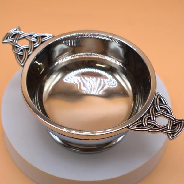 5'' Quaich Bowl - Celtic Design