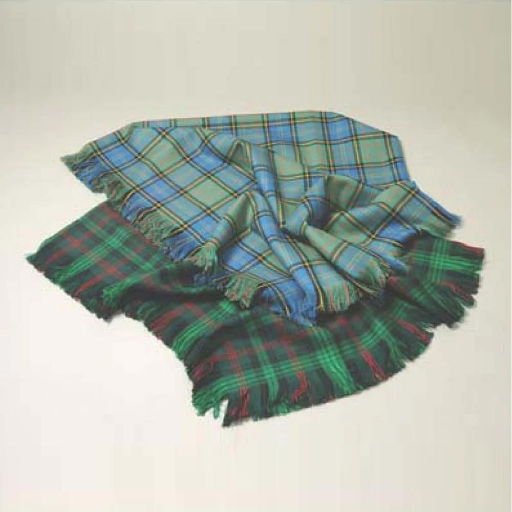 100% Lochcarron Reiver Wool Tartan Shawl - Made to Order