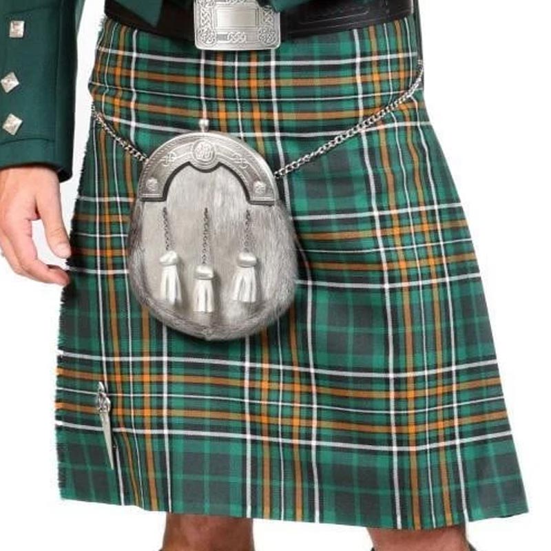 Men's 8 Yard Kilt - 13oz House of Edgar Mediumweight Wool - Irish County Range - Made to Order - Image 2