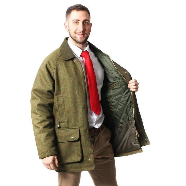 Men's Derby Tweed Jacket - Dark Tweed - Image 2