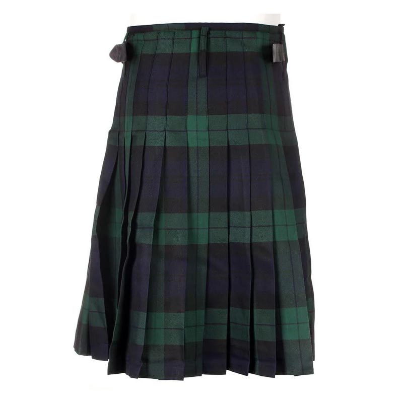 Men's Kilt - Polyviscose Party Kilt - Black Watch Modern - Image 2