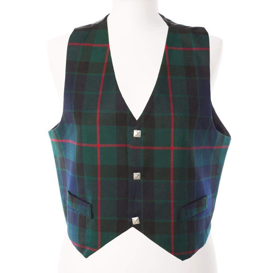 Gents Polyviscose Tartan Waistcoat - 5 Tartans - Image 2