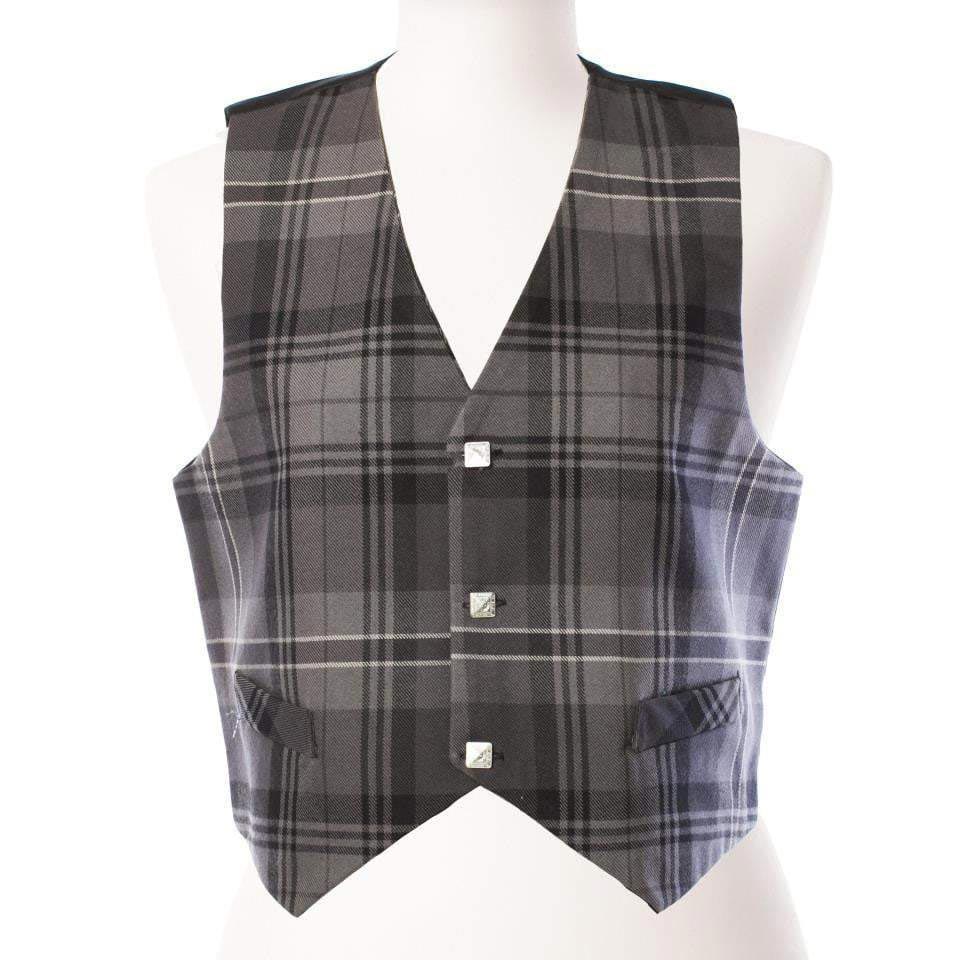 Gents Polyviscose Tartan Waistcoat - 5 Tartans - CLEARANCE - Image 3