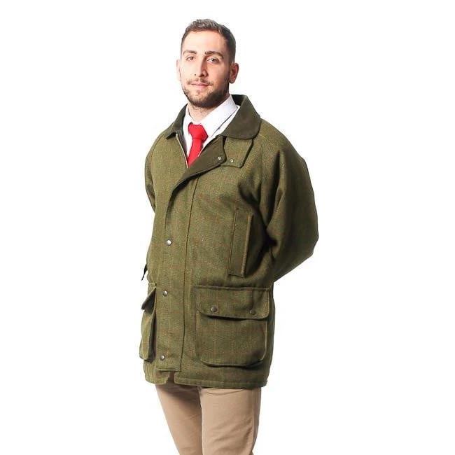 Men's Derby Tweed Jacket - Dark Tweed - Image 3