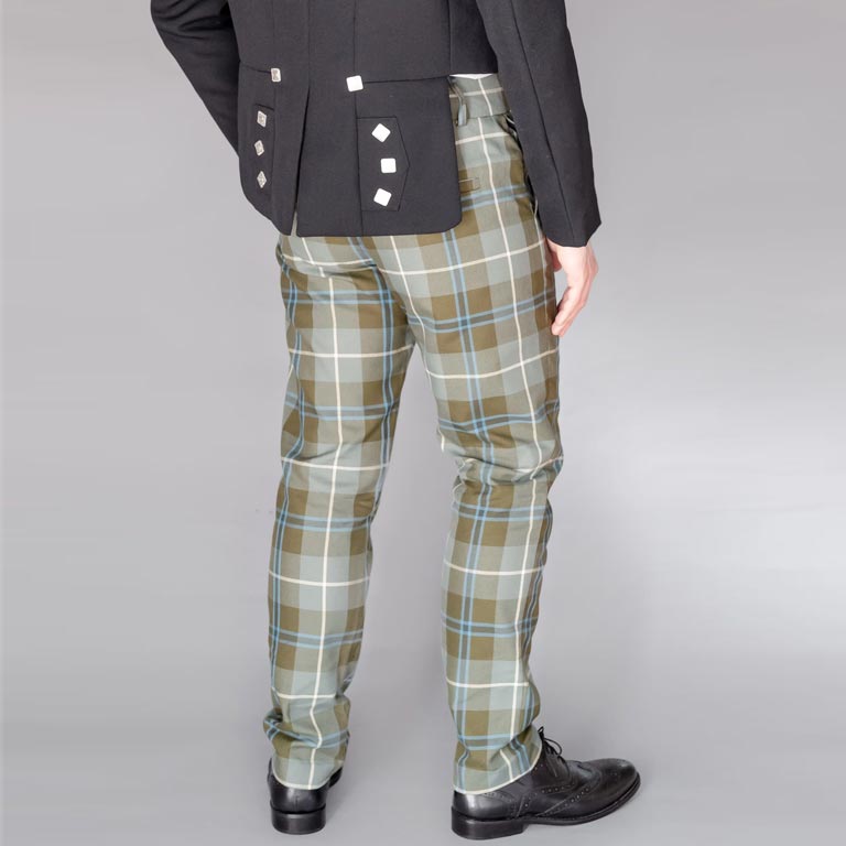 Men's Polyviscose Tartan Trews - Douglas Weathered - Image 3