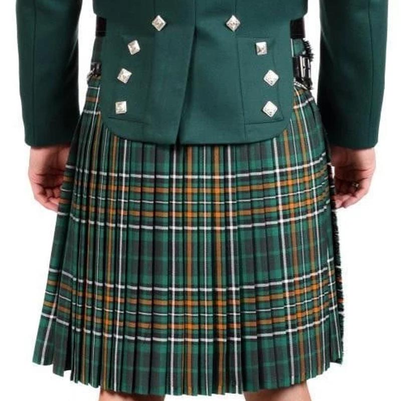 Men's 8 Yard Kilt - 13oz House of Edgar Mediumweight Wool - Irish County Range - Made to Order - Image 3