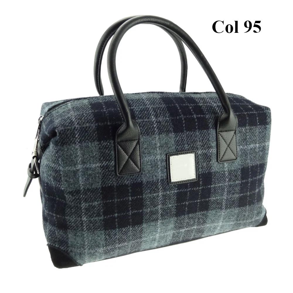 Harris Tweed Large Luxury Holdall - Esk - Image 5