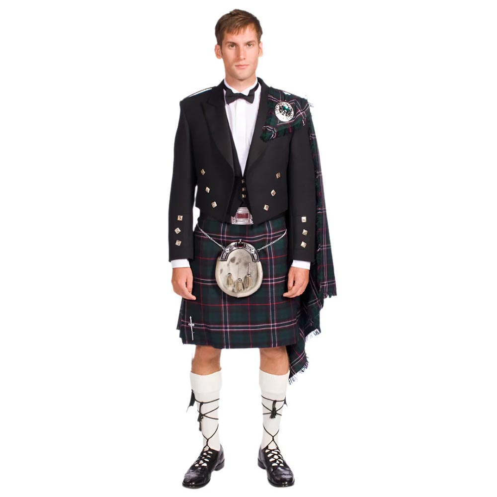 Instock Fly Plaid Prince Charlie Jacket Kilt Outfit