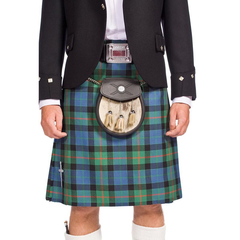 Men's 5 Yard Kilt - 11oz Lochcarron Reiver Lightweight Wool - Made to Order