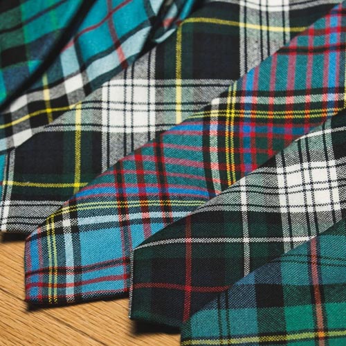 Tartan 100% Lochcarron Reiver Wool Ties - Made to Order - Image 2