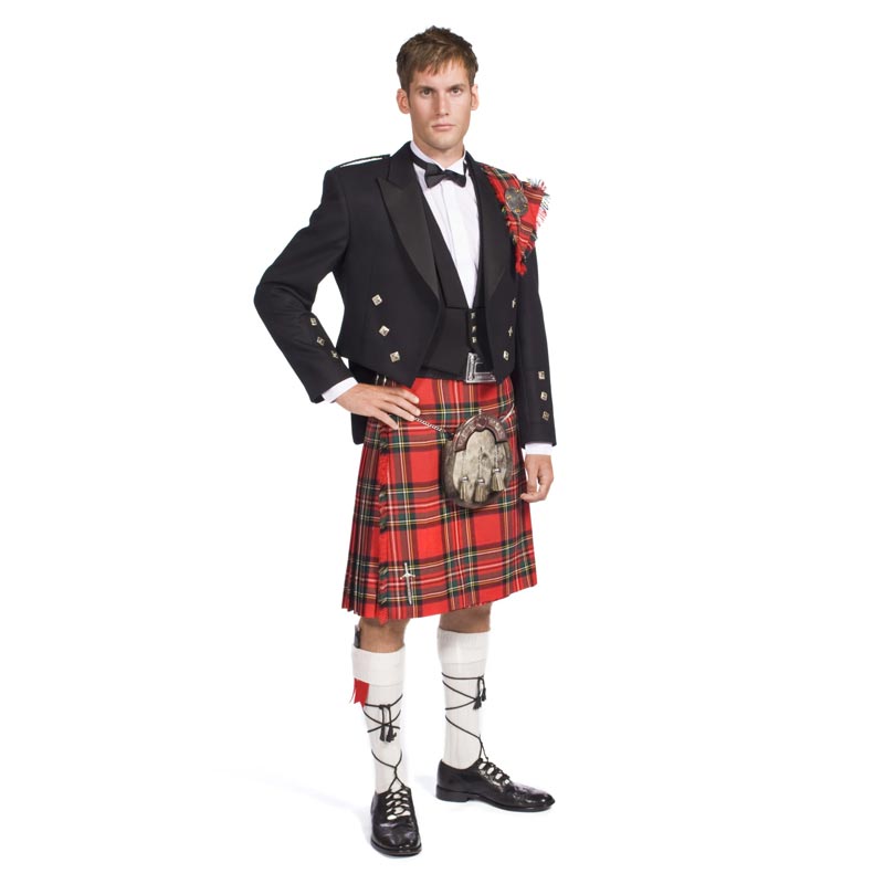 Fly Plaid Prince Charlie Hire Outfit