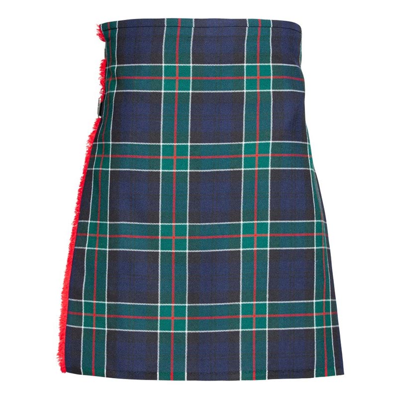Men's 8 Yard Kilt - 16oz Heavyweight Wool - Tartan Contrast Kilt - Made to Order