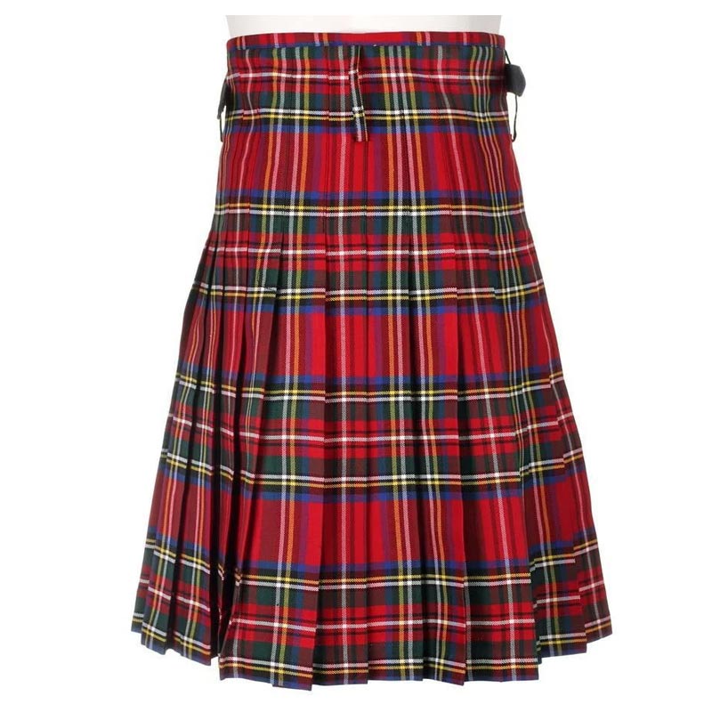 Men's Kilt - Polyviscose Party Kilt - Royal Stewart - Image 2