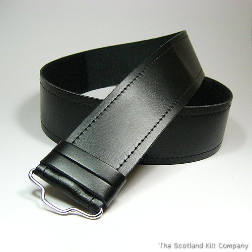 Black Leather Belt- Included As Standard