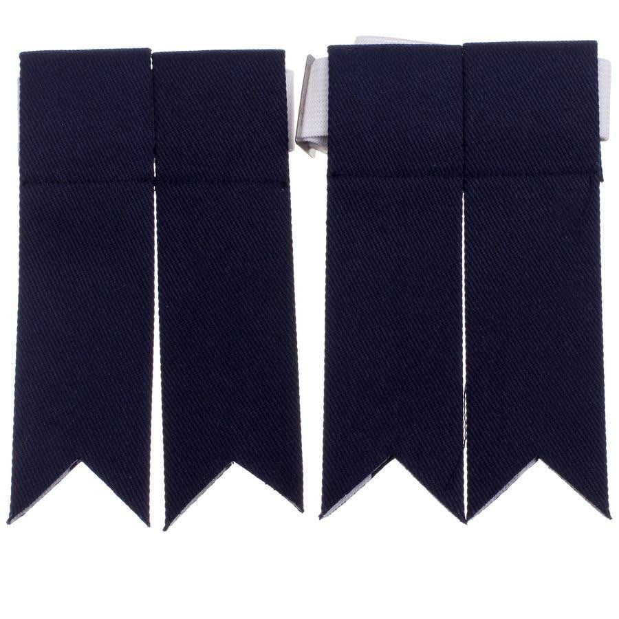 Plain Colour - Navy Cotton Flashes