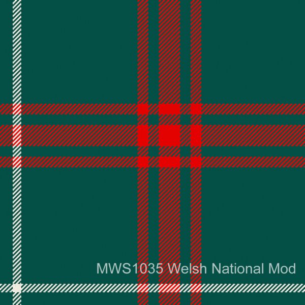 Welsh National Modern Tartan