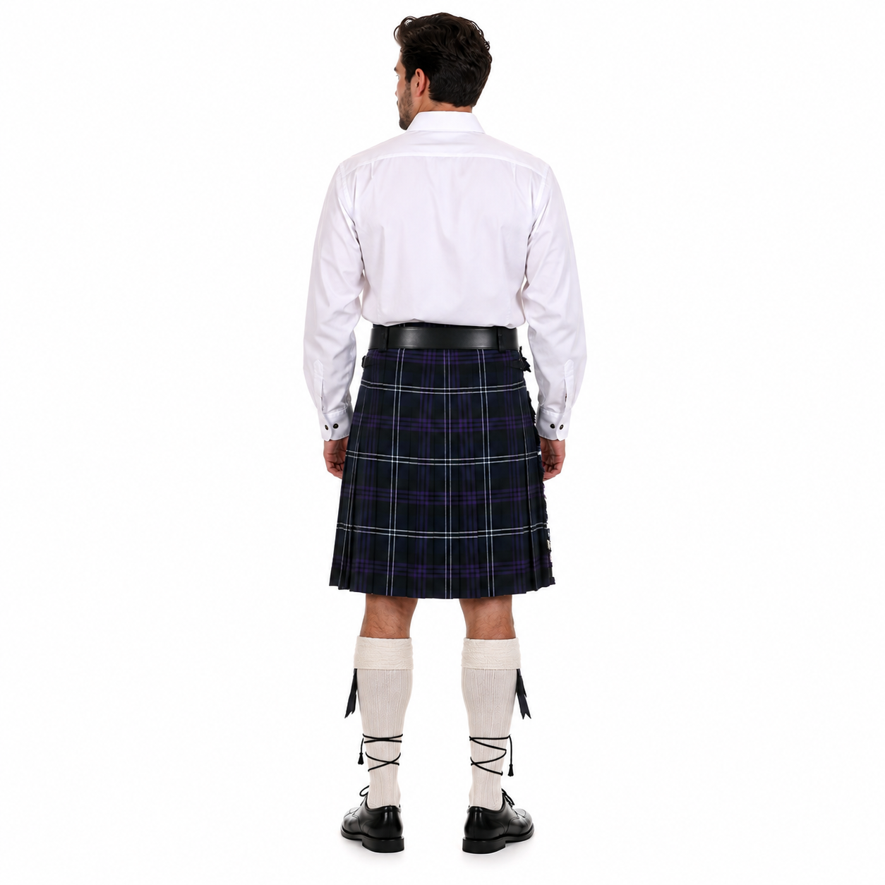 Men’s Casual 8 Yard Kilt Outfit – Complete 10 Piece Scottish Highland Package - Image 3