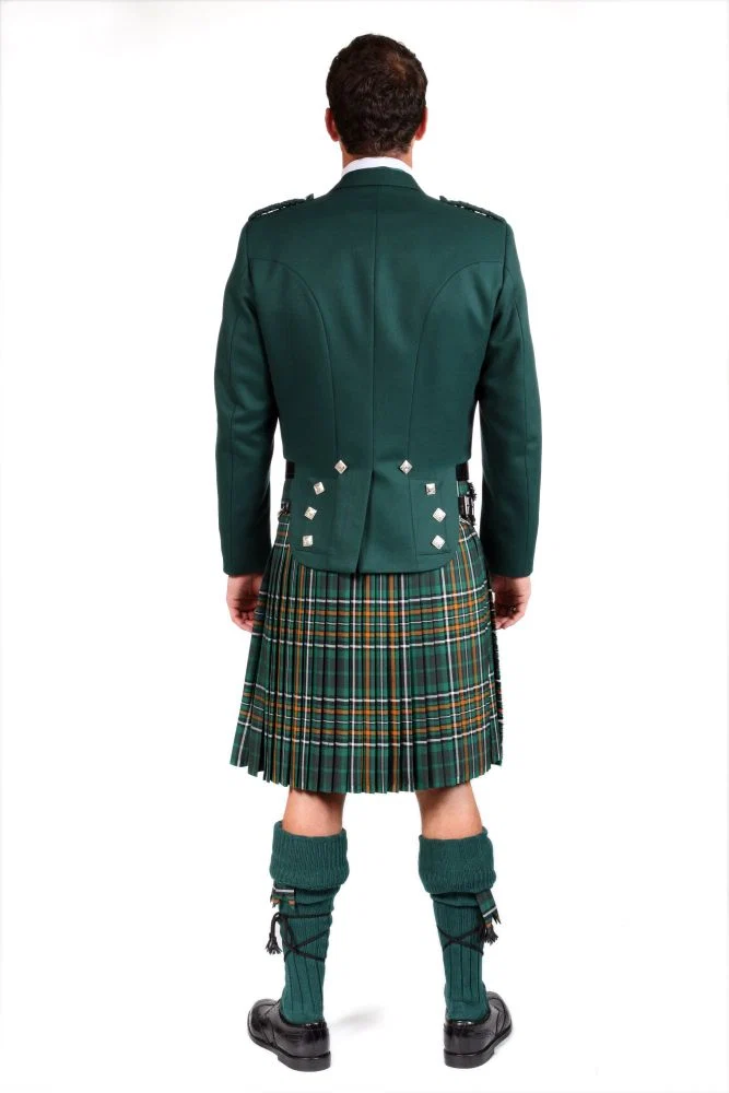 Irish County Prince Charlie Kilt Outfit – Made to Order back view