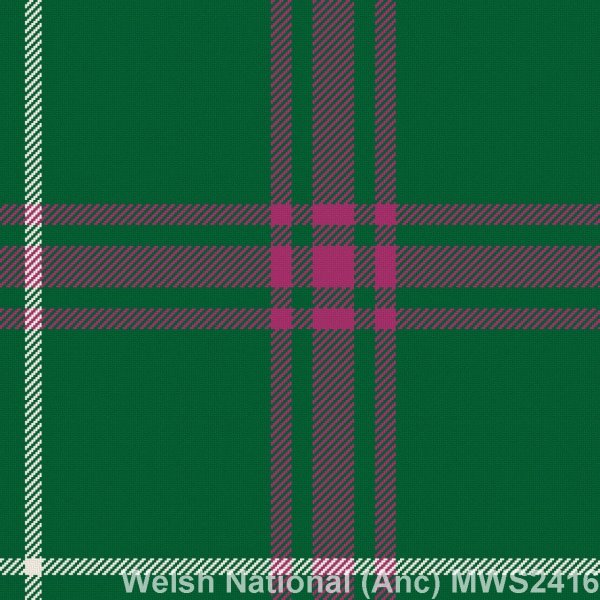 Welsh National Ancient Tartan
