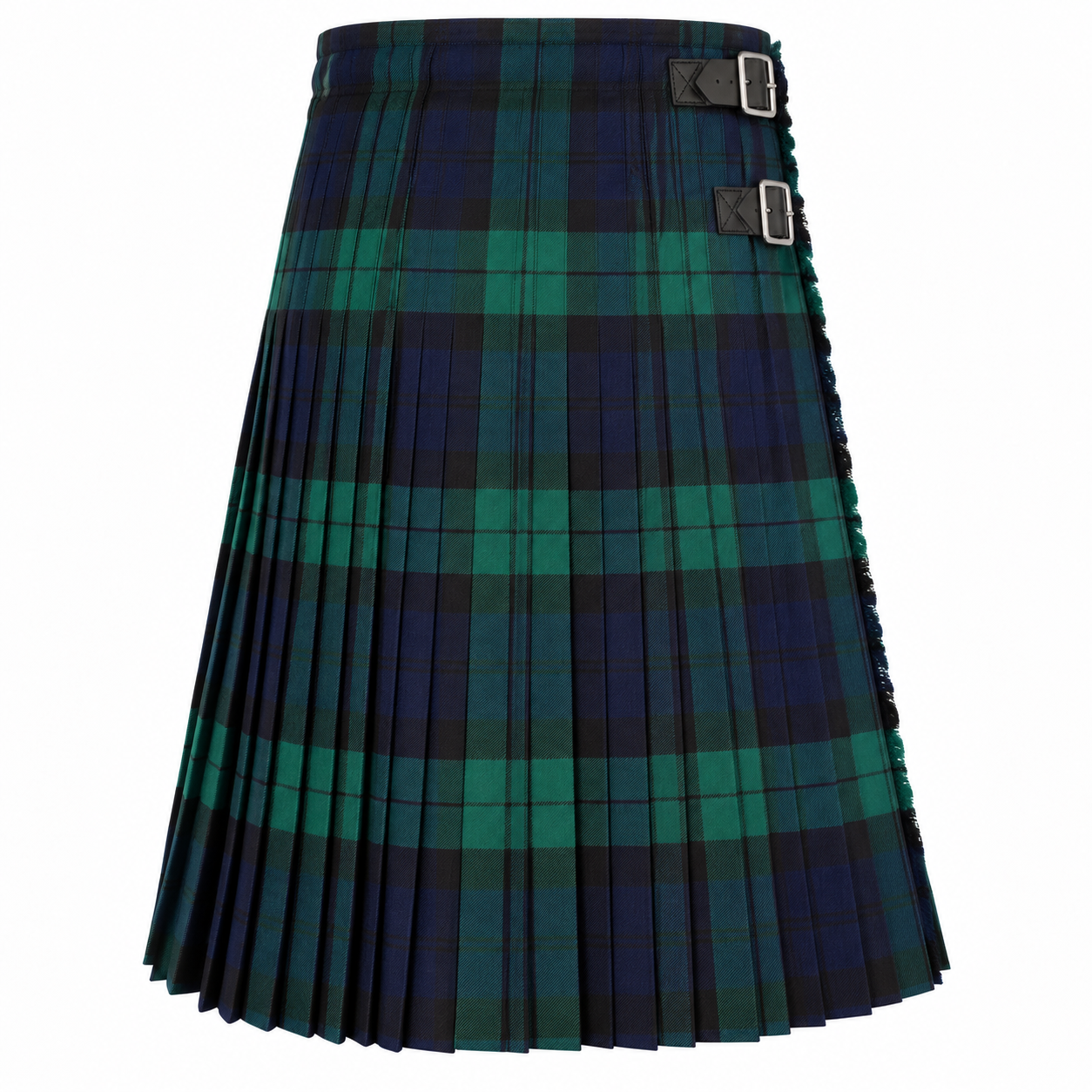 Men's Kilt, 8 Yard Polyviscose - Black Watch Modern - Image 6