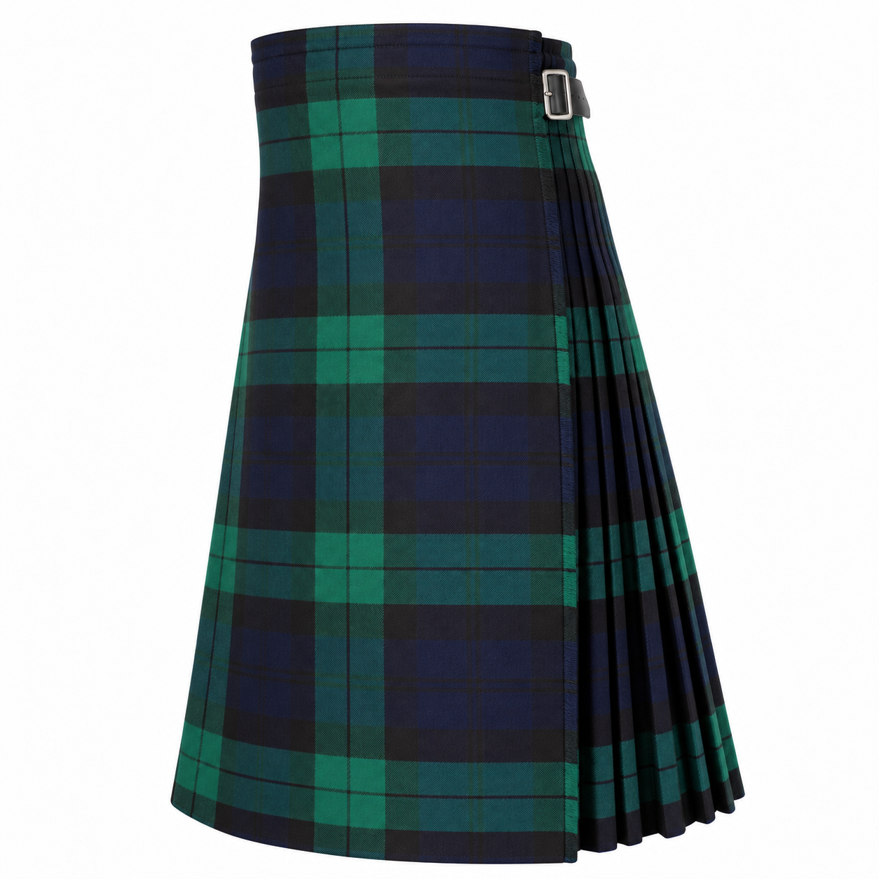 Men's Kilt, 8 Yard Polyviscose - Black Watch Modern - Image 5