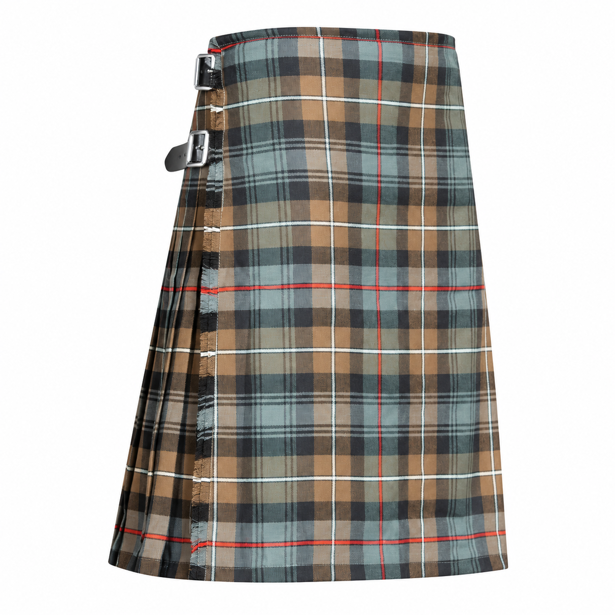 Men's Kilt, 8 Yard Polyviscose - MacKenzie Weathered